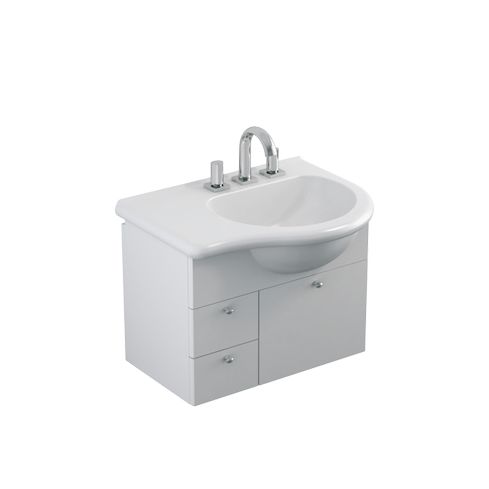 Mueble de colgar Avignon 65 - 2 cajones + 1 puerta