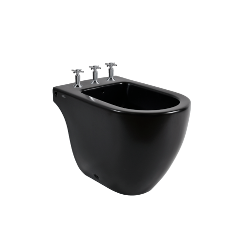 Bidet Fontana (3 agujeros) - Negro Satinado