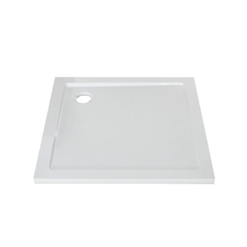 Receptaculo Cuadrado Extra Chato Khios 80 x 80