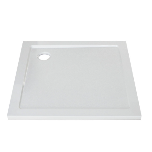 Receptaculo Cuadrado Extra Chato Khios 90 x 90