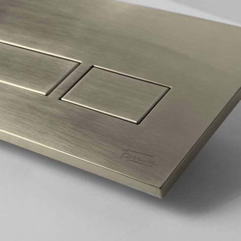 Tapa Doble Tecla Rectangular Chica