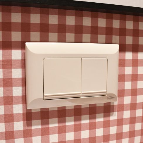 Tapa Doble Tecla Rectangular Grande