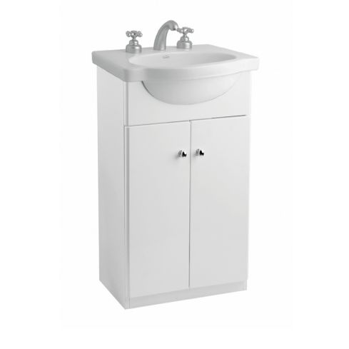 Mueble Venecia 48 cm Blanco - 2 puertas
