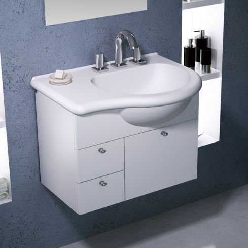 Mueble de colgar Avignon 65 - 2 cajones + 1 puerta