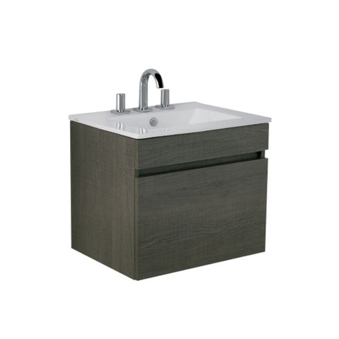 Mueble de Colgar Cadria 60 cm Wengue - 1 Cajón