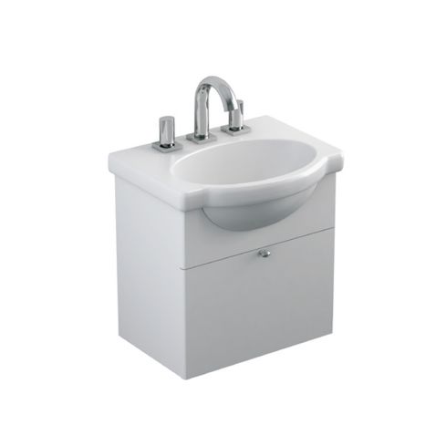 Mueble de colgar Venecia 48 cm Blanco - 1 puerta